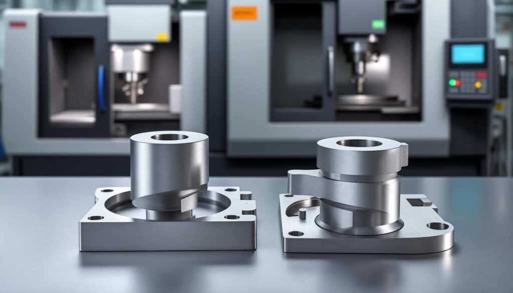 découvrez pourquoi certaines pièces mécaniques requièrent un usinage 5 axes plutôt qu’un 3 axes, pour une précision et une complexité accrues dans la fabrication.